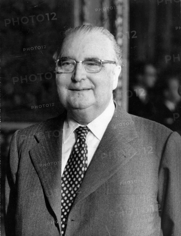 Politician Georges Pompidou
