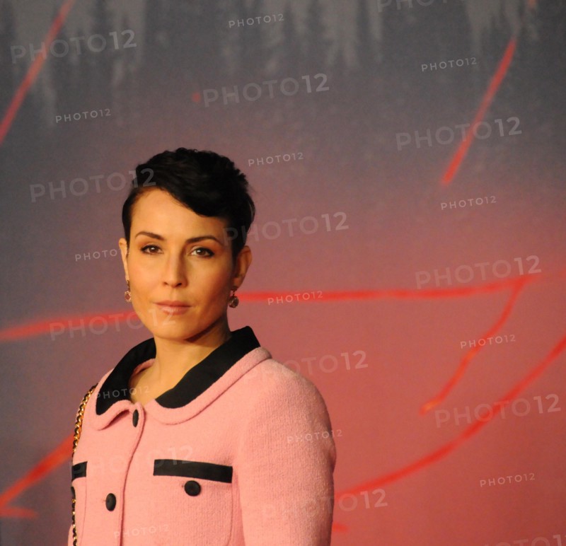 The actress Noomi Rapace, at the London film premiere of The Revenant.
