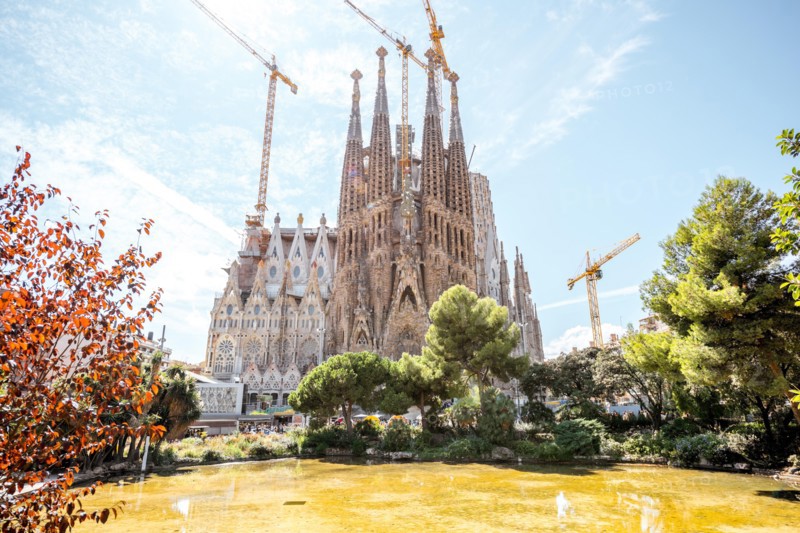 Sagrada Familia church in Barcelona