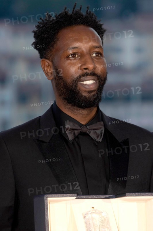 Ladj Ly with the Jury Prize ex-aequo for his movie 'Les Miserables' at the award winners photocall during the 72nd Cannes Film Festival at the Palais des Festivals on May 25, 2019 in Cannes, France