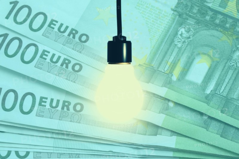 Energy and Economy conceptual illustration