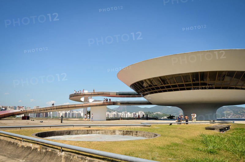 Niteroi Contemporary Art Museum, Rio de Janeiro, Brazil