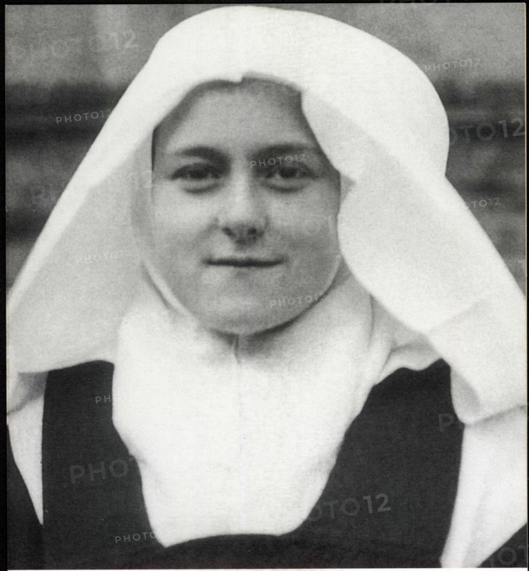Portrait de Sainte Thérèse de Lisieux.Carmélite.