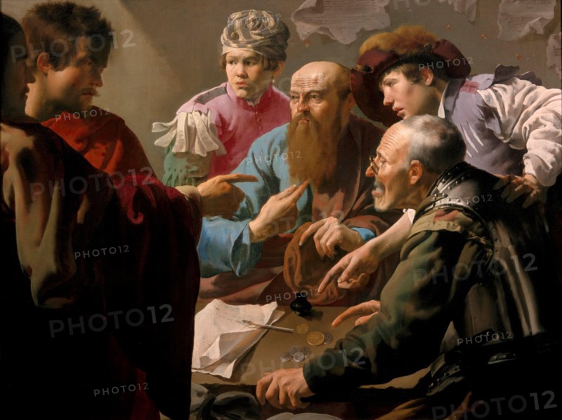 The calling of Saint Matthew by Hendrick ter Brugghen