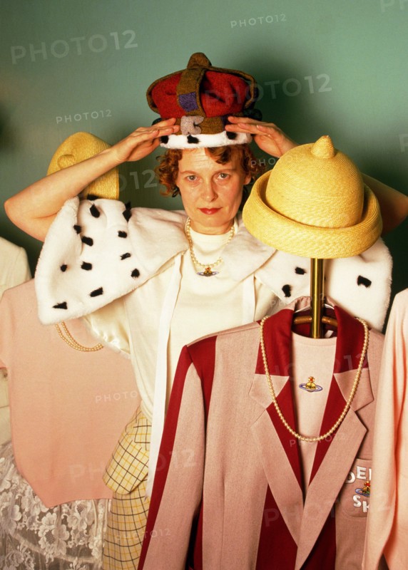 VIVIENNE WESTWOOD UK fashion designer in 1987