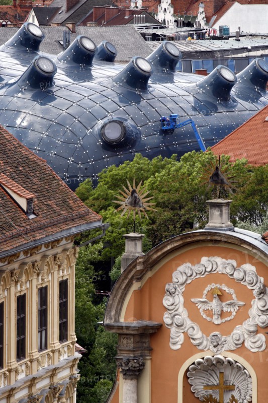 Kunsthaus Graz / Grazer Kunsthaus / Graz Art Museum, Graz, Styria, Austria