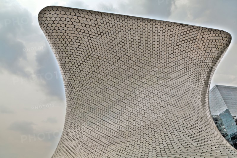 Soumaya Museum in Mexico City. The Museum is a private museum in Mexico City with free admission.