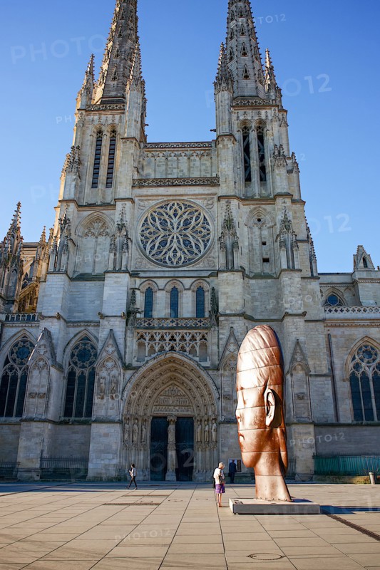 St. Andre Cathedral in Bordeaux, France