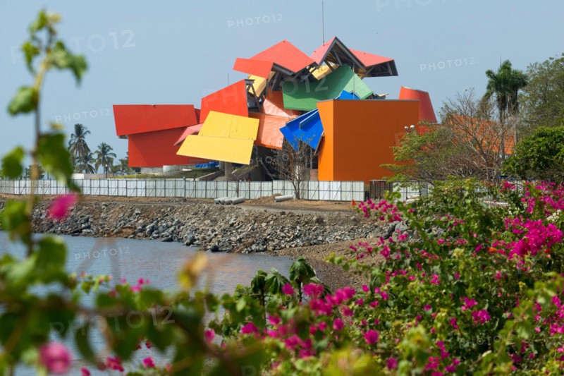 Frank Gehry's Museum of Biodiversity in Panama City capital of the Republic of Panama. Biomuseo (also known as The Biodiversity