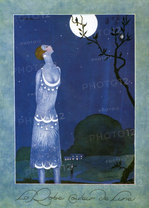 1920s France Art Deco Book Plate