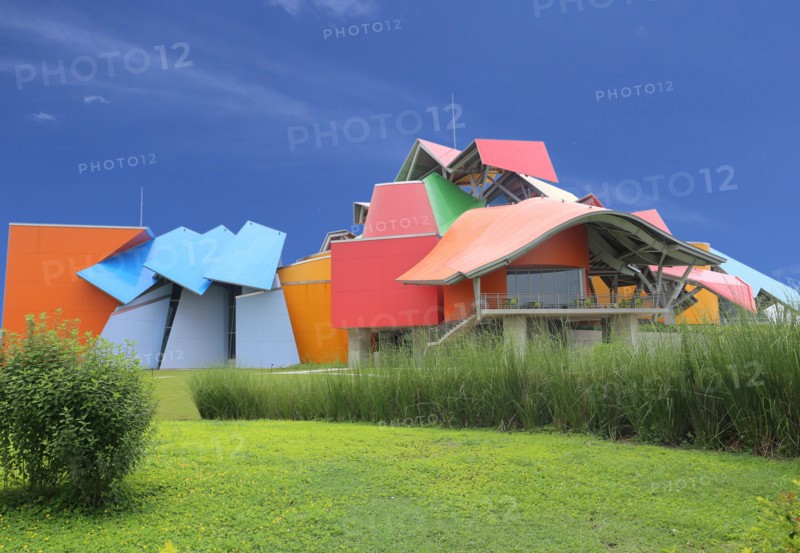 Biomuseo - Biodiversity Museum in Panama City by architect Frank Gehry Central America May 2015, Panama City, Panama