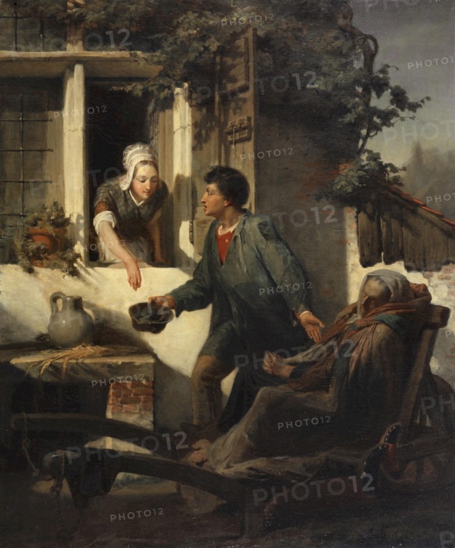 Alma-Tadema Lawrence - the Blind Beggar