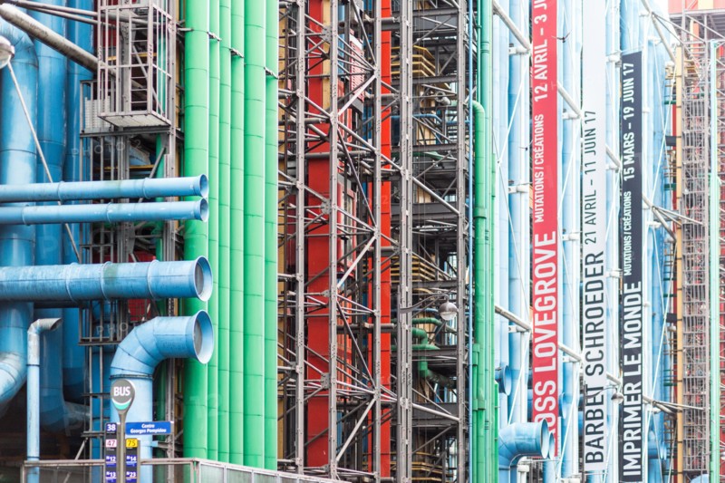 Centre Georges Pompidou in Paris, France