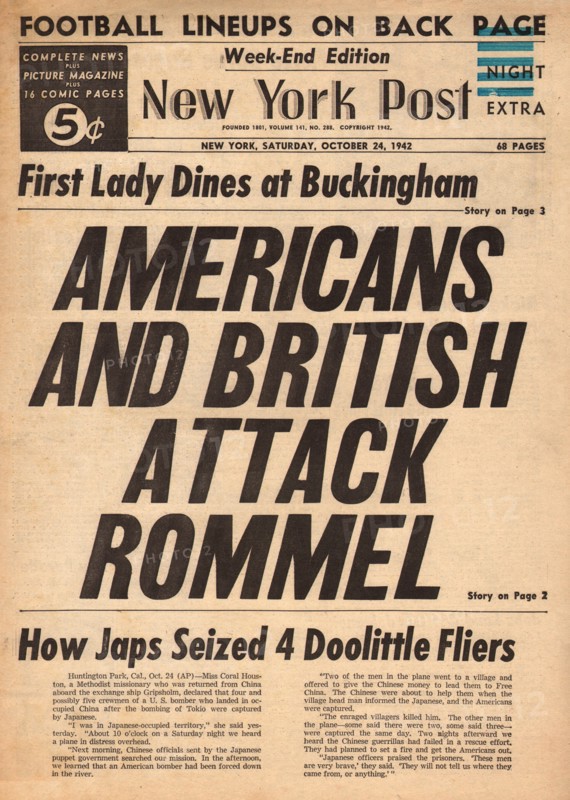 1942 New York Port Operation Torch American & British invasion of North Africa