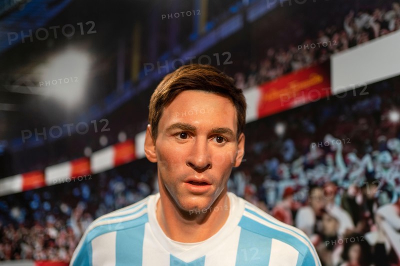 Lionel Messi wax sculpture at Madame Tussauds Istanbul. Lionel Messi is an Argentine professional footballer.