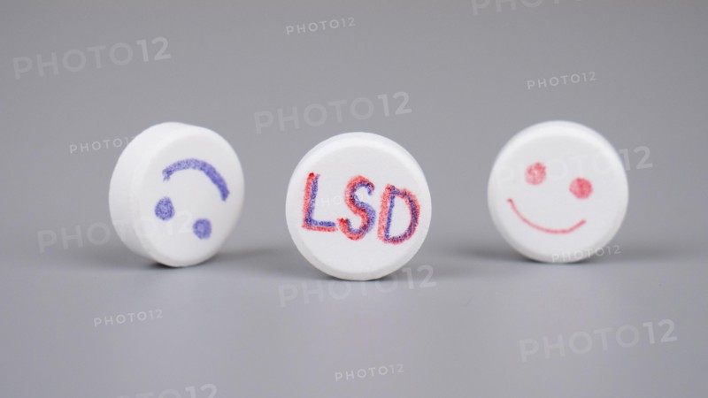 LSD pill, medical use of lsd to treat PTSD and depression.
