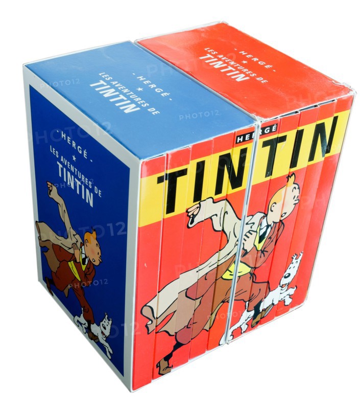 Box set of Tintin adventures on DVD