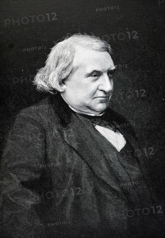 Portrait of Ernest Renan (1823-1892) a French expert of Semitic languages and civilizations, philosopher, historian, and writer. Dated 19th century
