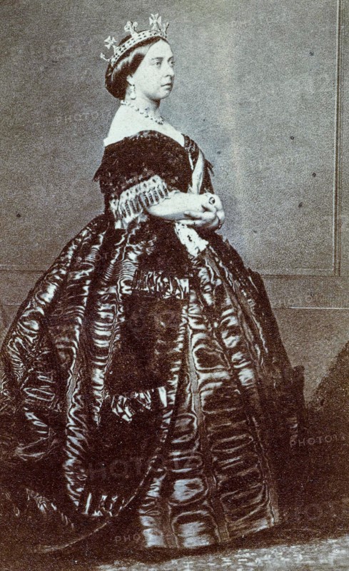 Queen Victoria, portrait photograph by Charles Clifford, 1861