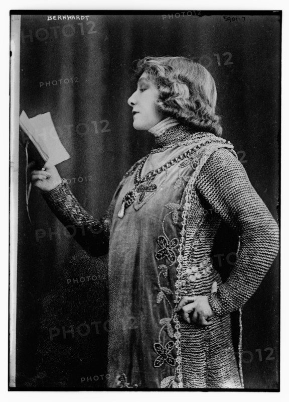 Sarah Bernhardt as Pelléas in Pelléas et Mélisande (1905)