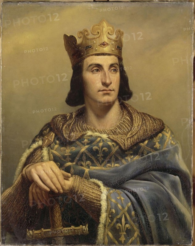 Louis-Félix Amiel-Philippe II dit Philippe-Auguste Roi de France (1165-1223).