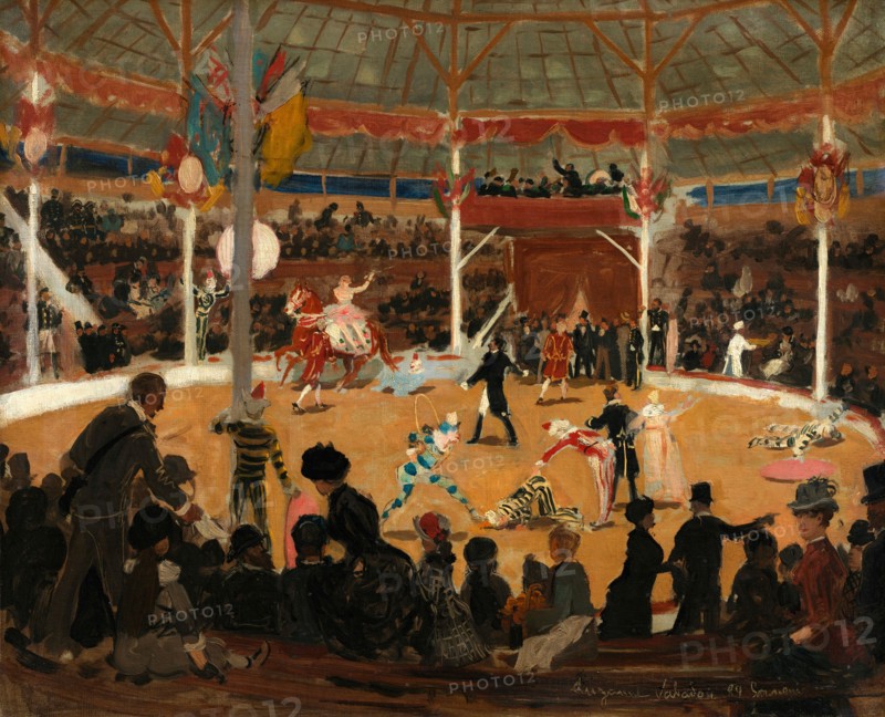 The Circus by Suzanne Valadon, 1889