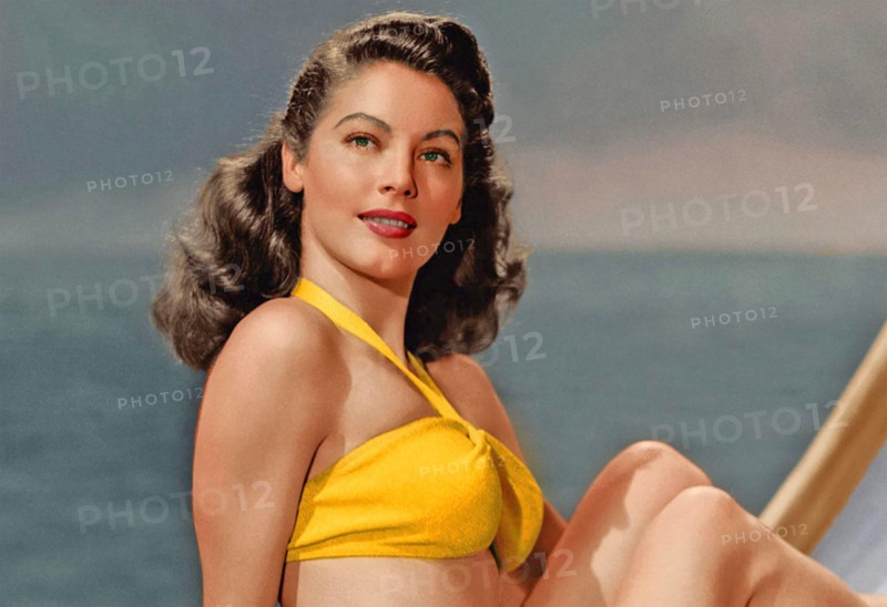 AVA GARDNER (1922-1990) American film actress and singer about 1950