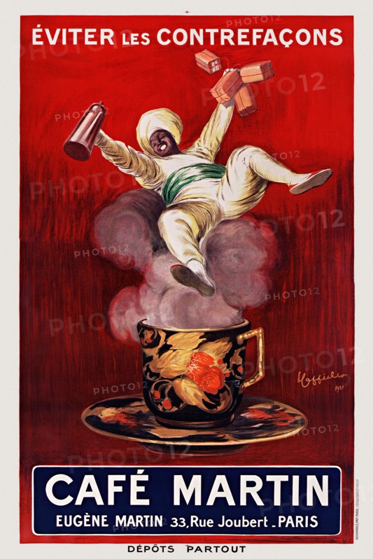 Café Martin by Leonetto Cappiello (1875-1942). Poster published 1921 in France.