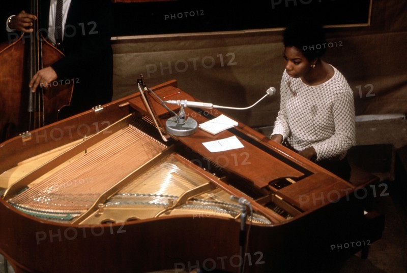 NINA SIMONE  (1933-2003) US singer about 1967