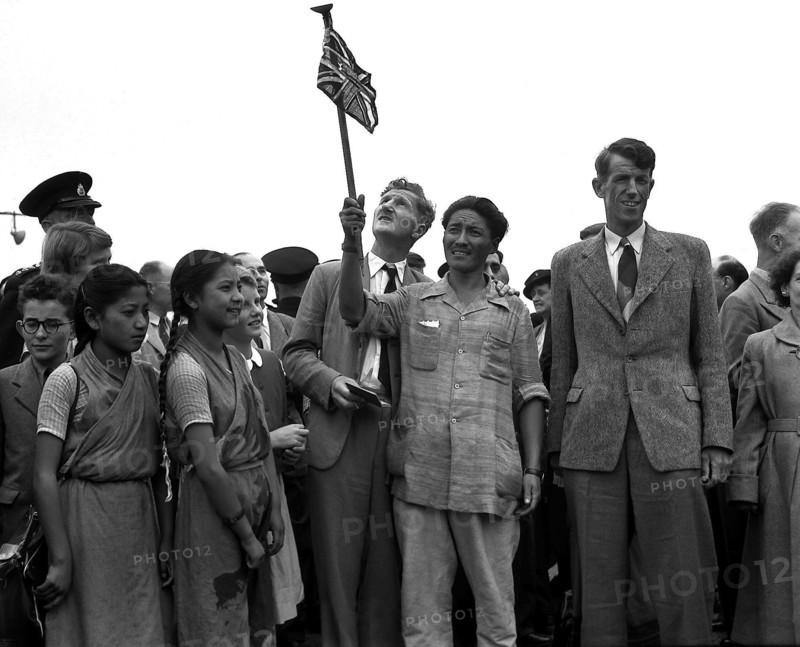 Sir Edmund P Hillary Conquers Mount Everest Jul 1953 Arrival home Sherpa Tenzing Mirrorpix