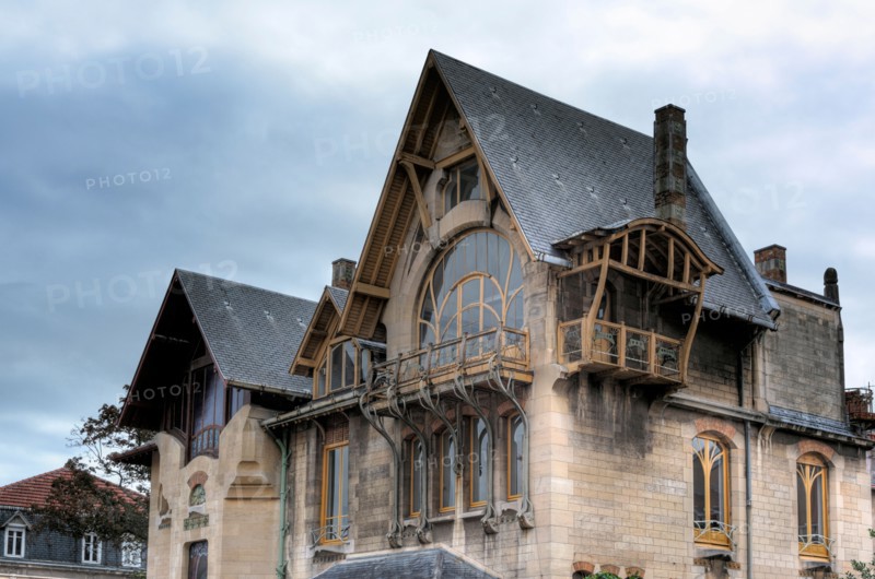 Villa Majorelle (1901), Art Nouveau building, Nancy, Meurthe-et-Moselle department, Lorraine, France
