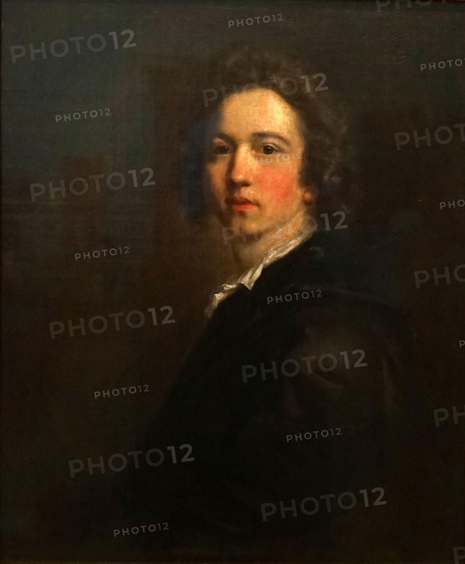 Self-Portrait' by Sir Joshua Reynolds (1723-1792) an English portrait painter of the "Grand Style". Dated 18th Century