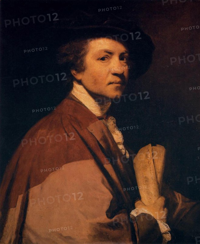 Self-portrait. circa 1775. Joshua Reynolds - Self-Portrait - WGA19347