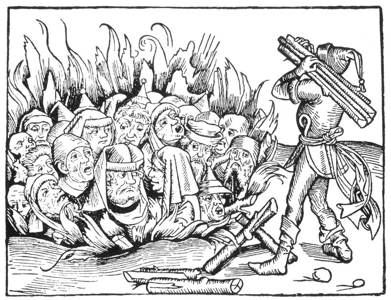 Protestants and Jews accused of heresy and witchcraft being burned alive. The Spanish Inquisition was established in 1480 by Catholic Monarchs Ferdinand II of Aragon and Isabella I. It was intended to maintain Catholic orthodoxy in their kingdoms and to replace the Medieval Inquisition, which was under Papal control. The Inquisition was originally intended primarily to ensure the orthodoxy of those who converted from Judaism and Islam.
