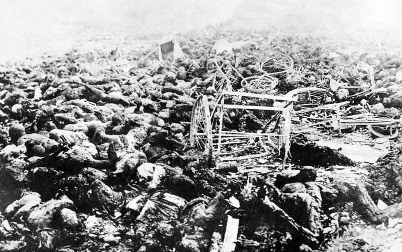 The Great Kanto earthquake (????? Kanto daishinsai) struck the Kanto Plain on the Japanese main island of Honshu at 11:58 in the morning on Saturday, September 1, 1923. Varied accounts indicate the duration of the earthquake was between four and 10 minutes. The 2011 Tohoku earthquake later surpassed that record, at magnitude 9.0.The earthquake had a magnitude of 7.9 on the Moment magnitude scale (Mw), with its focus deep beneath Izu Oshima Island in the Sagami Bay. The cause was a rupture of part of the convergent boundary where the Philippine Sea Plate is subducting beneath the Okhotsk Plat