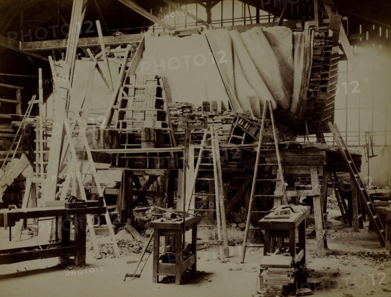 Frederic Bartholdi Workshop, Construction of Statue of Liberty