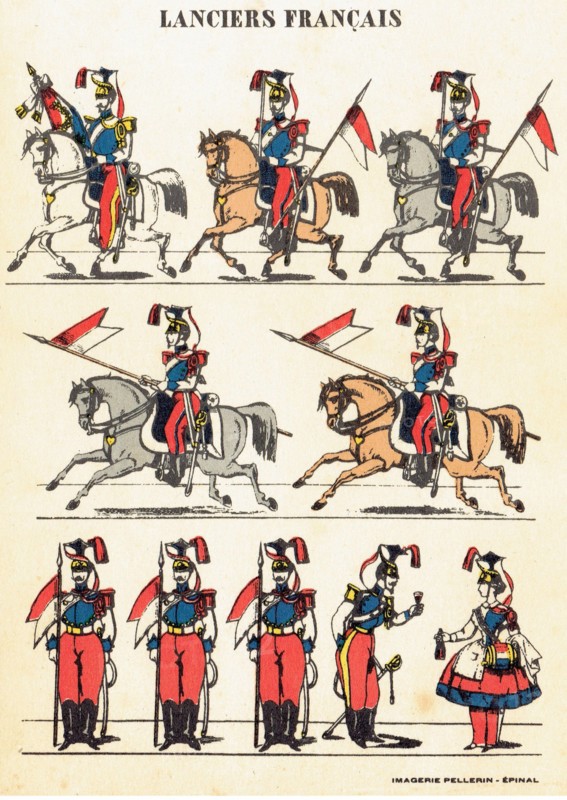 lanciers de la Garde sous le Second Empire