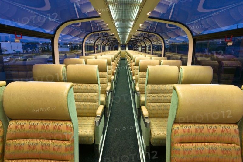 Rocky Mountaineer Train observation car