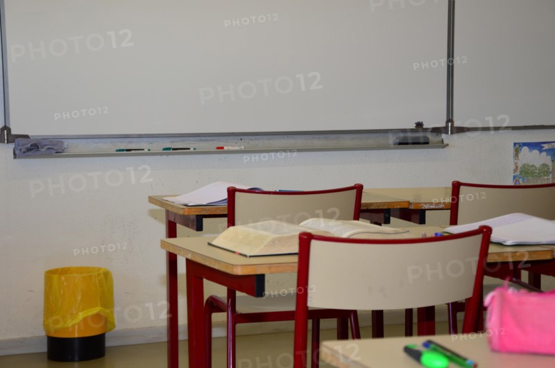 Inside a school in the South of France