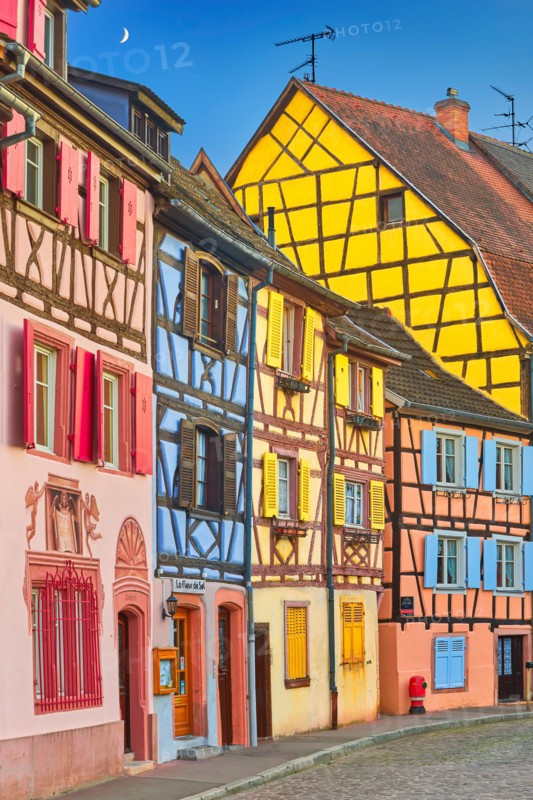 Colorful houses in Petite Venise (Little Venice) district, Colmar, France