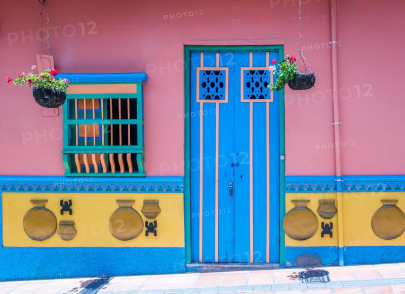 Colorful House - Guatape, Colombia