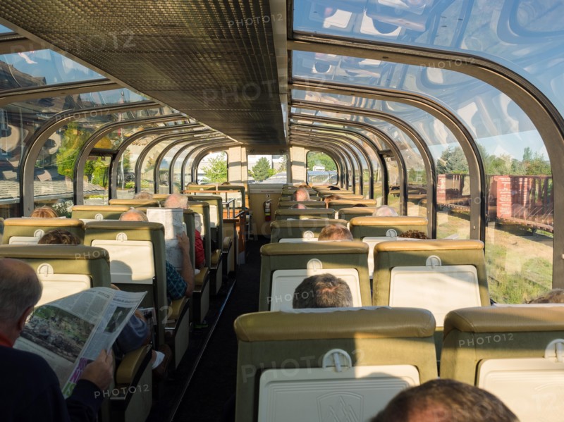 Internal carriage of the Rocky Mountaineer, Canada