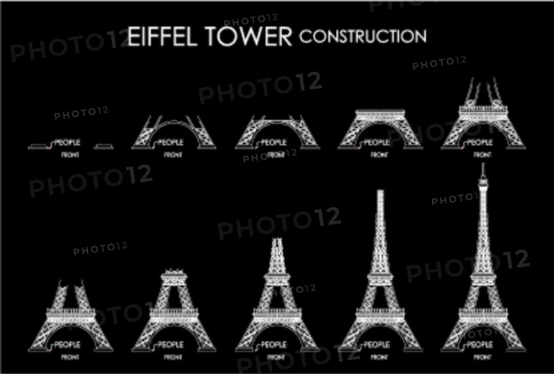Eiffel Tower Construction
