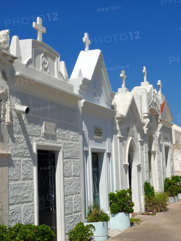 San Franzé marine cemetery, Bonifacio, Bunifaziu, Corsica, France