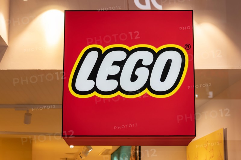 Seville, Spain - September 18, 2020: The entrance of LEGO Store inside of Lagoh Sevilla shopping mall in Seville (Centro Comercial Lagoh Sevilla), And