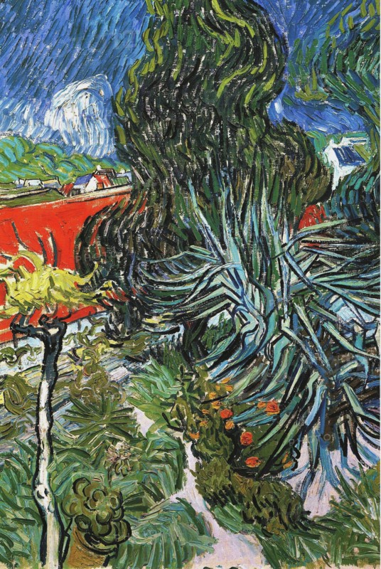 Vincent Van Gogh -  Garden Doctor Gachet Auvers Sur Oise 1890