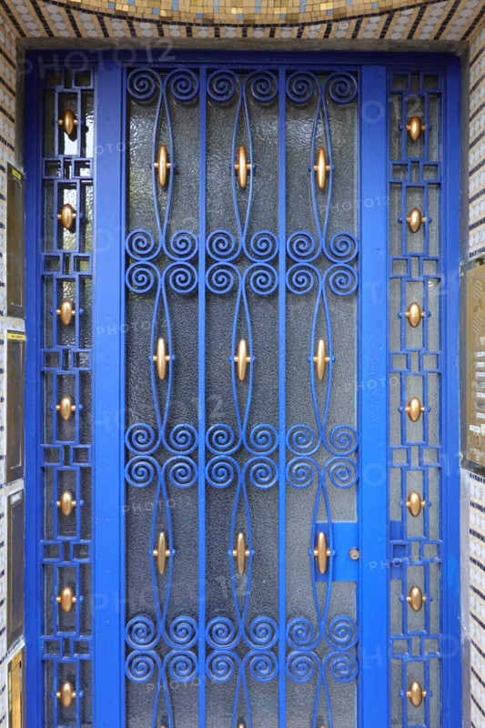 Paris, Art Deco Architektur, 5 Rue Victor Schoelcher
