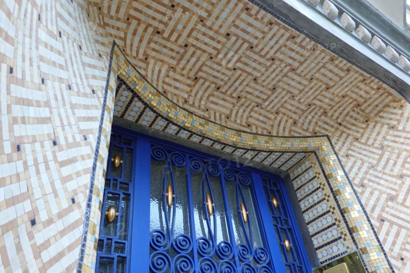 Paris, Art Deco Architektur, 5 Rue Victor Schoelcher