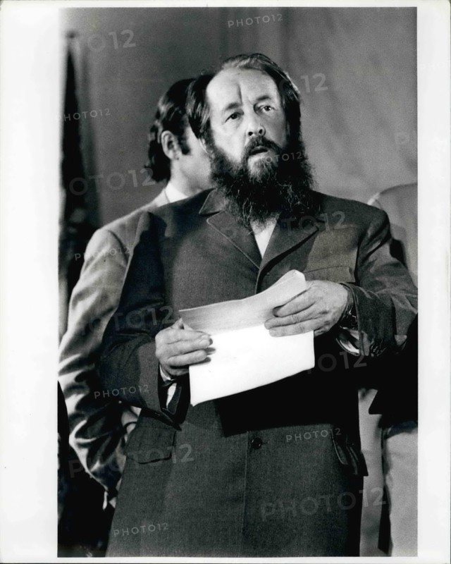 Alexander Solzhenitsyn.
