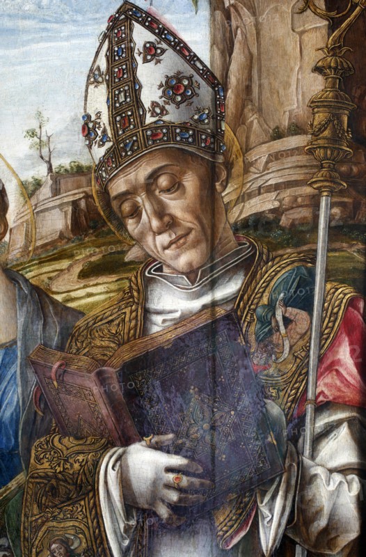 Bartolomeo Vivarini: Saint Bernard of Clairvaux